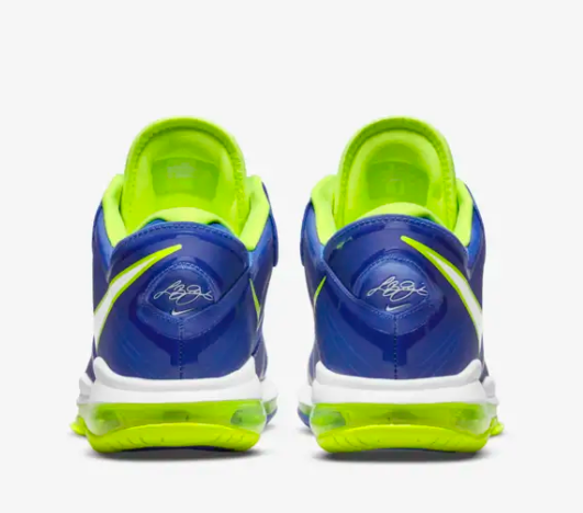 Nike Lebron VIII V/2 Low QS Sprite Treasure Blue/White DN1581-400 Men\'s 14 NEW Nike Lebron VIII V/2 Low QS Sprite Treasure Blue/White  main image 2