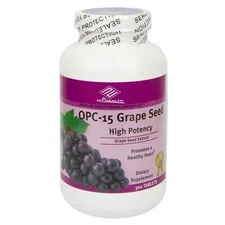 OPC-15 Grape Seed Extract 100 mg 300 Tabs Anti-oxident