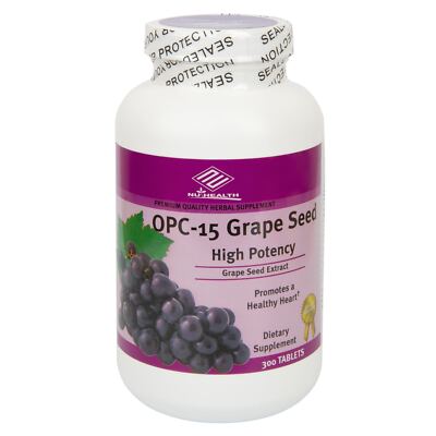 OPC-15 Grape Seed Extract 100 mg 300 Tabs Anti-oxident