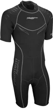 Phantom Aquatics Marine Men's Shorty Wetsuit for Scuba or Snorkeling Black XLarg