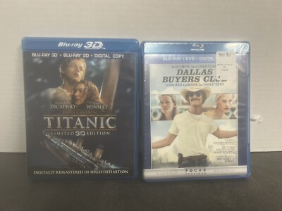 Titanic Limited 3D Edition (4x Blu-ray Disc 2012, 4-Disc Set) Plus Dallas Buyers