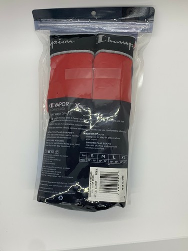 Champion Tech Performance Boxershorts 2er-Pack rot und blau - Bild 4 von 5
