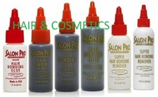 Salon-Pro-Hair-Extension-Bonding-Glue-Black/White/ Remover-All Size Available