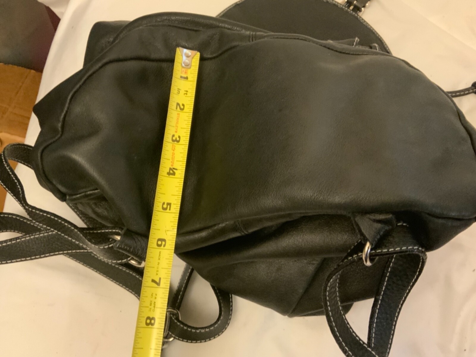 Guess Backpack Black white Drawstring - image 10