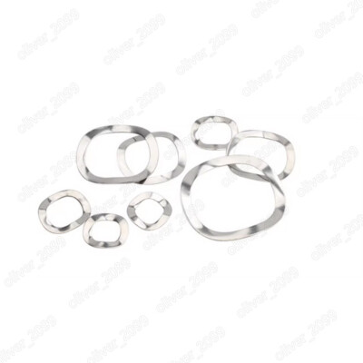 #ad #ad 304 Stainless Steel Wave Shaped Washers M3 M4 M5 M6 M8 M10 M12 M16 M19 M23 M54 $74.65