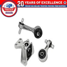 Fits 2006-2011 Honda Civic 1.8L MANUAL Torque Strut & Trans Mount Set 3pc :