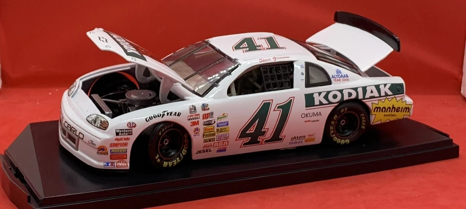 Steve Grissom #41 Kodiak 1997 Chevrolet Monte Carlo 1:24 RCCA carro janela transparente - Imagem 4 de 4