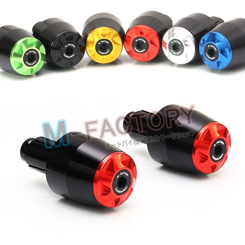 For Honda CBR 600 F2,F3,F4,F4i 91-07 06 05 04 03 Motorcycle Red Bar Ends TOKA