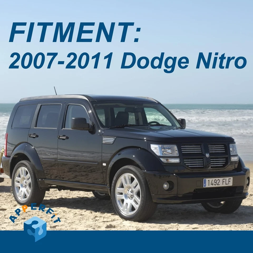 Par de manijas de puerta interiores APPERFiT compatibles con Dodge Nitro 2007 2008 2009 Foto 3 de 4