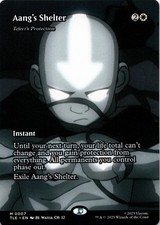 Aang's Shelter - Teferi's Protection BORDERLESS Avatar: The Last Airbender Magic The Gathering