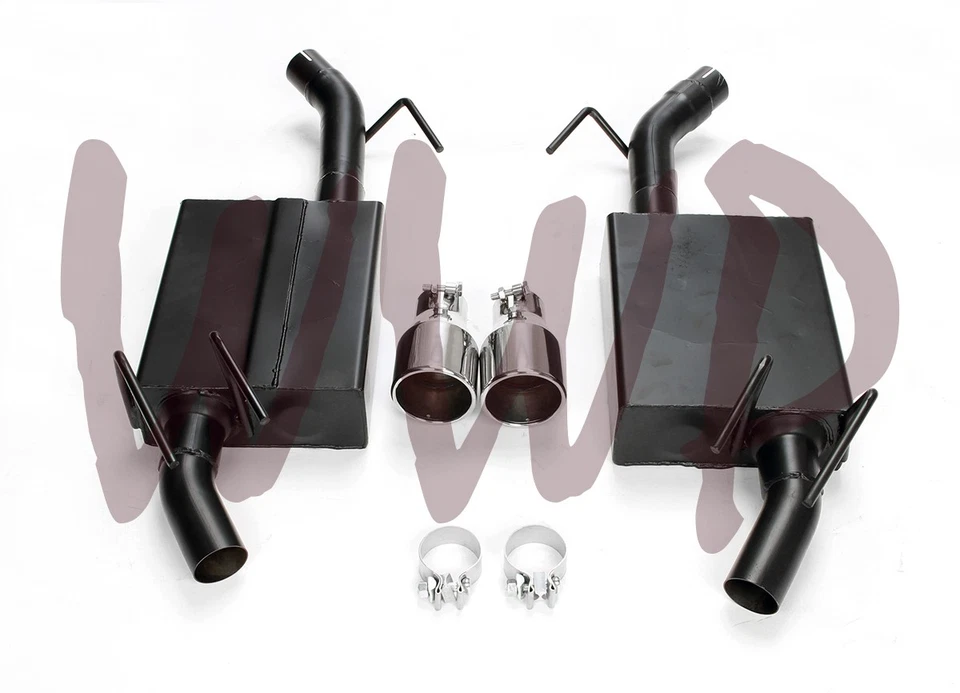Kit de sistema de exaustão traseira eixo aço inoxidável SS409 10-15 Chevy Camaro 3.6L V6 - Imagem 3 de 3