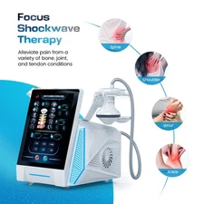 Focused Shockwave Therapy focus Machine for Clinics Rehabilitation Physiotherapy