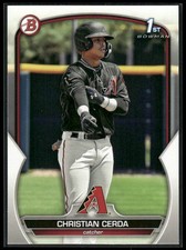 2023 Bowman #BP-56 Christian Cerda Prospects