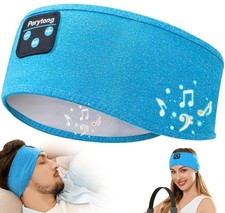 Sleep Headphones Bluetooth Headband, Upgrage Soft Sleeping Wireless Music Spo...