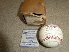 Vintage 1962 Rawlings Mickey Mantle Official Baseball Ball with Shipping Box +