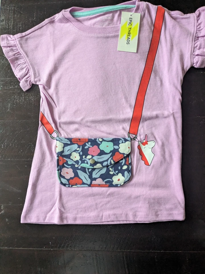 Camiseta y leggings Epic Threads para niñas talla 4T Foto 2 de 3