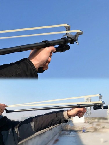 Fronde Chasse puissante - Lance Pierre rétractable de tir pour loisir extérieur - Imagen 6 de 17