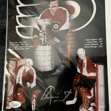Bernie Parent Signed 8x10