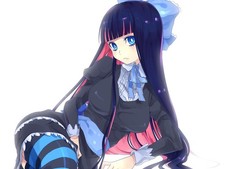 Anime panty and stocking with garterbelt Custom Gaming Mat Desk