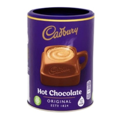 Hot Chocolate Powder 8.8oz  Flavored Drink Canister Vegetarian
