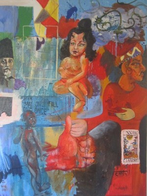 WILLIAM QUIGLEY ORIGINAL ''YOU MAY ONLY FALL IN LOVE ONCE'' - INDIA SERIES