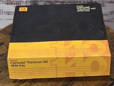 Kodak Carousel Transvue 140 Slide Tray w/ Original Box