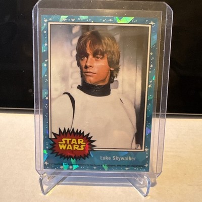 2022 Topps Chrome Star Wars Sapphire #1 Luke Skywalker
