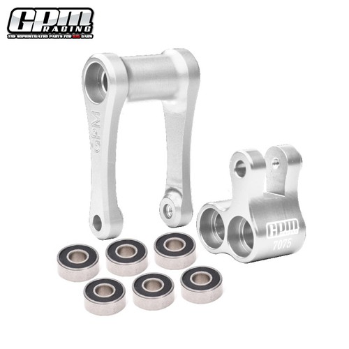 GPM Alloy 7075 Knuckle & Pull Rod For LOSI 1/4 Promoto MX SM Motorcycle - Picture 6 of 15