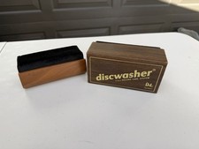 Discwasher D4 Record Care System Wooden Brush Box No Fluid