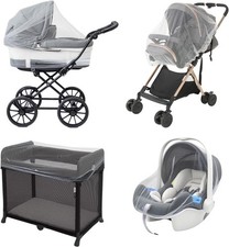 Baby Mosquito Net for Stroller, Bug Net for Strollers, Bassinets, Cradles,