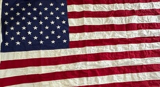 American Flag flown over the US Capitol on Feb 13th 2002 (5x8 Cotton) S15