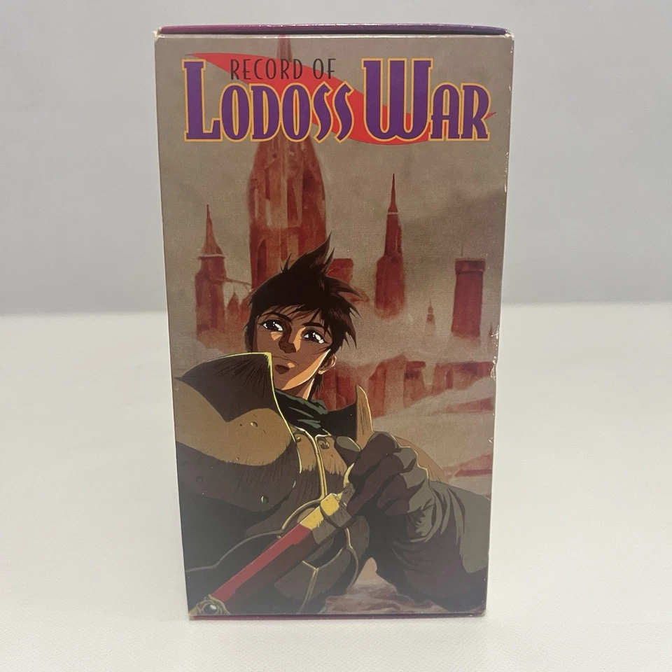 Record Of Lodoss War (1995) Volume 1-6 VHS [English Subtitled] Box Set US Manga - Image 3 of 4
