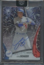 2017 Topps High Tek Baseball Corey Seager #TW-CS TwiliTEK Auto Conference /40
