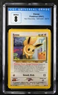 CGC 8 Eevee Neo Discovery Unlimited 38/75 Pokemon Card