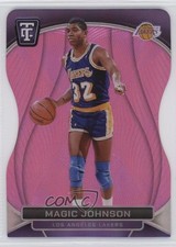 2024 Totally Certified Legends Pink Platinum Mirror Die-Cut Magic Johnson 1pe0