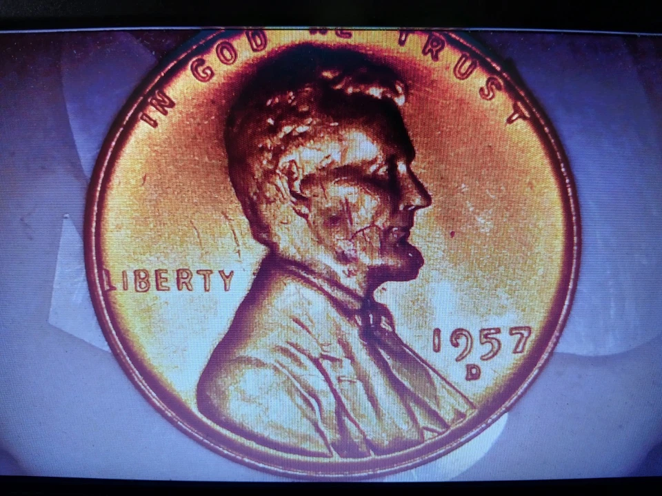 Lincoln Wheat Penny OCS 1957-D Foto 4 de 4