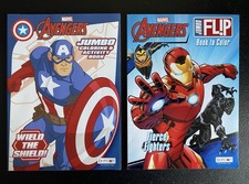 2 MARVEL AVENGERS Coloring  Activity Books  Bendon