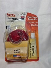 Korky EasyFix Toilet Flush Valve and Flapper Repair Kit 2003BP