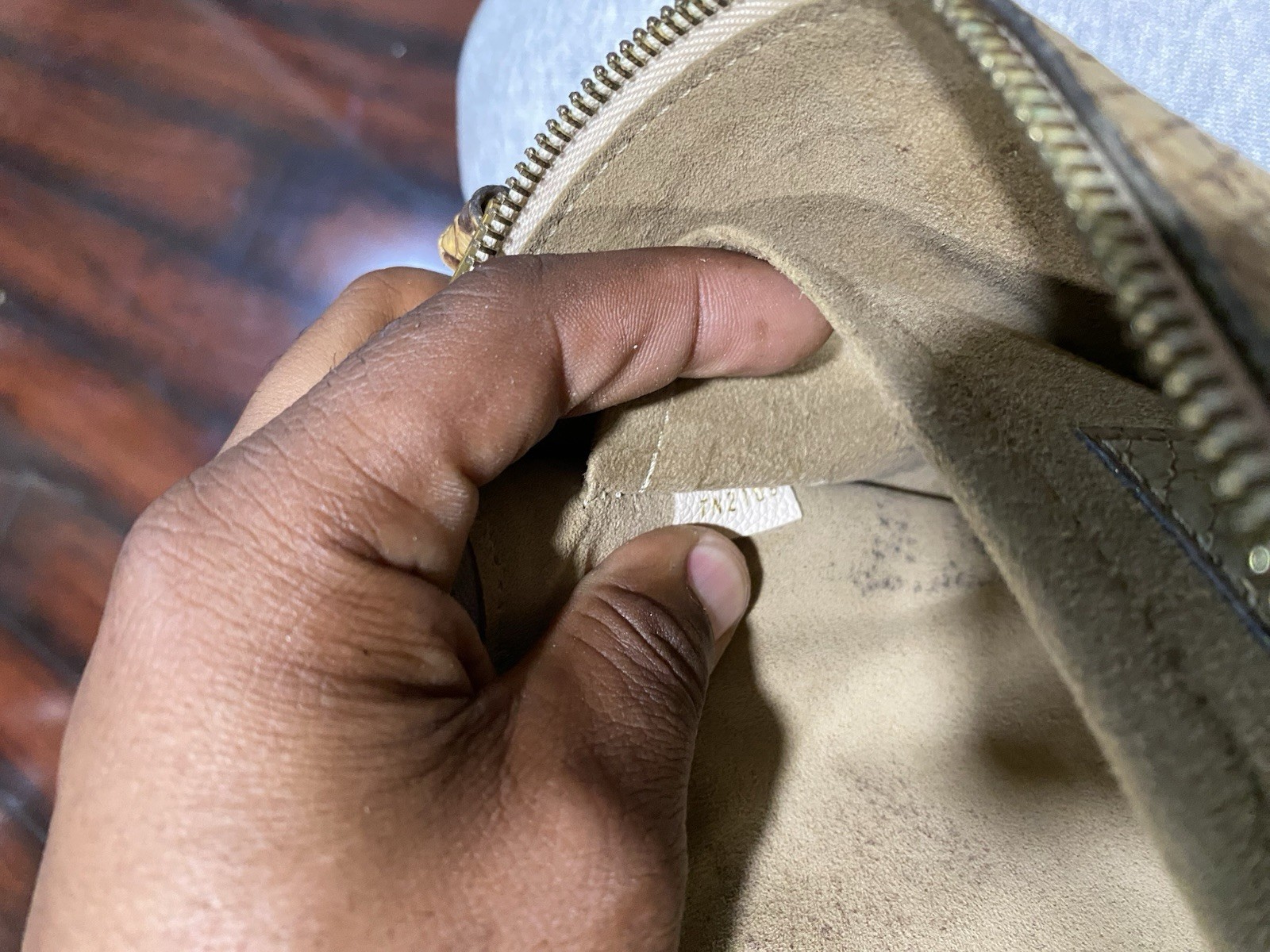 Louis Vuitton Python Daily Pouch Monogram Emprein… - image 6