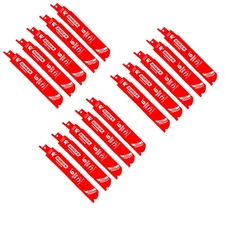 Diablo 6-inch 14/18 TPI Metal Reciprocating Saw Blade (15 Pack) - DS0614BF-15PK