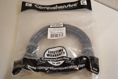 Comprehensive HDMI High Speed w/Ethernet MHD48G-15PROBLKA MicroFlex Pro AV/IT