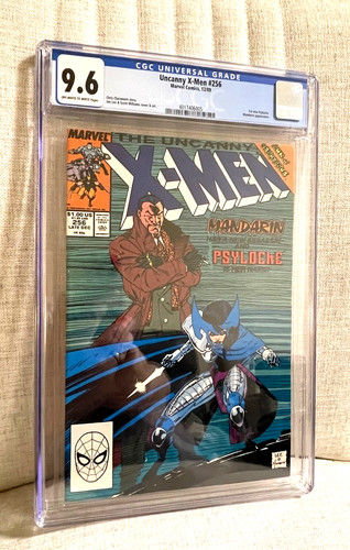 Uncanny X-Men #256, CGC 9.6, Off-White to White Pages