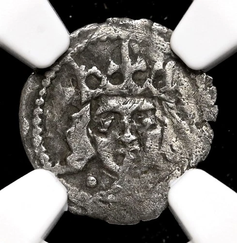 IRELAND. Edward IV, 1471-1483. Silver Penny. Dublin, Burns Type 6, NGC VF