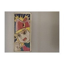 Vintage Japanese Anime Boy Machine Game Menko Card