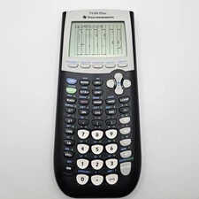 Texas Instruments TI-84 Plus Graphing Calculator For Parts Or Repair