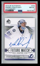 2014-15 Upper Deck SP Authentic Future Watch PSA 8 Andrei Vasilevskiy Rookie