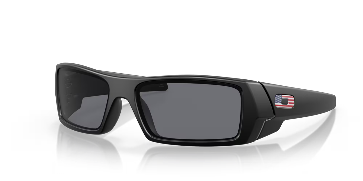 実物 OAKLEY SI GASCAN ブラック NEW Oakley SI Gascan Sunglasses 11-192 Matte Black Frame W/ Grey