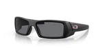 NEW Oakley SI Gascan Sunglasses 11-192 Matte Black Frame W/ Grey Lens USA FLAG