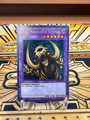 Yugioh Großes Mammut von Goldfine GFP2-EN120 Ultra Rare
