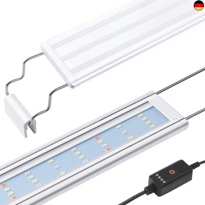 FEDOUR Full Spectrum LED Aquarium Licht: 30-50cm Klassische Aquariumleuchte mit
